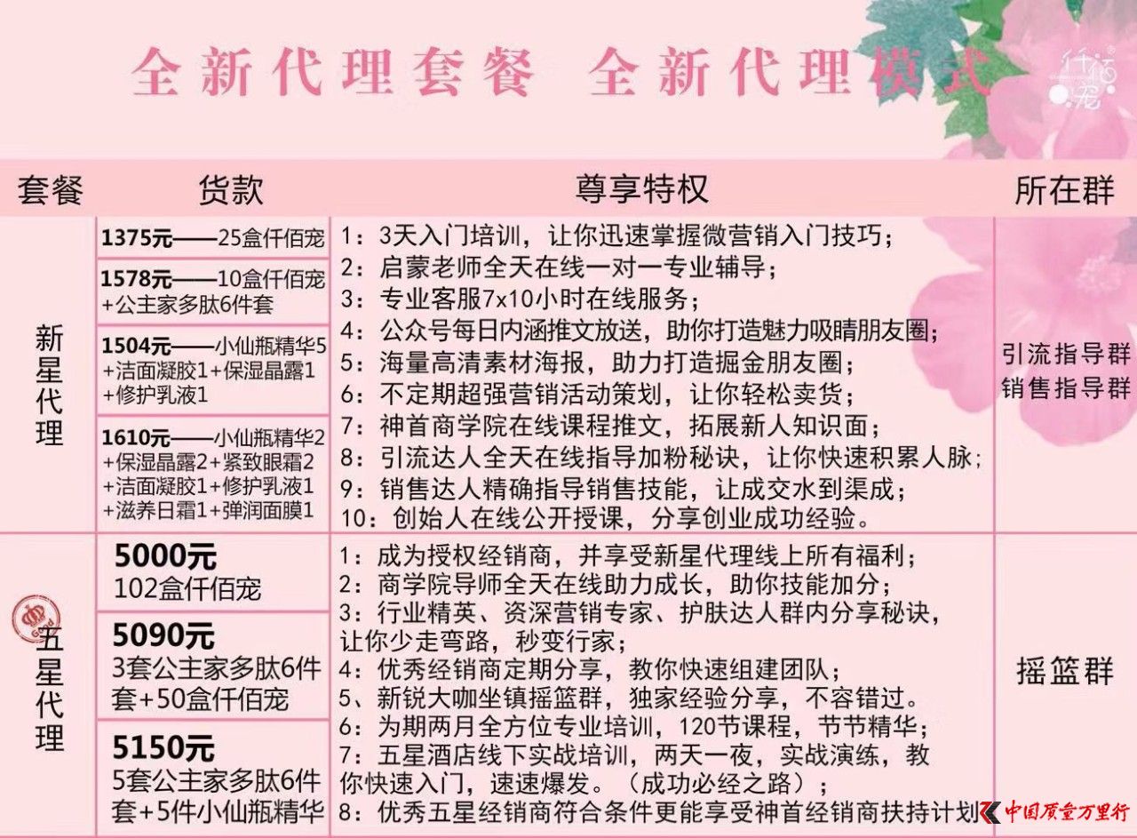 公主家涉嫌多层营销涉传 网友投诉做代理被骗