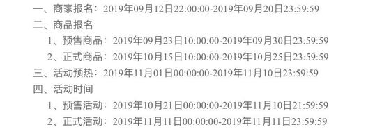 2019天猫双十一开始报名 招商规则重点解析